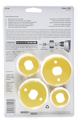 Juego instalar cerraduras 5 pzas KIT-5P Pretul