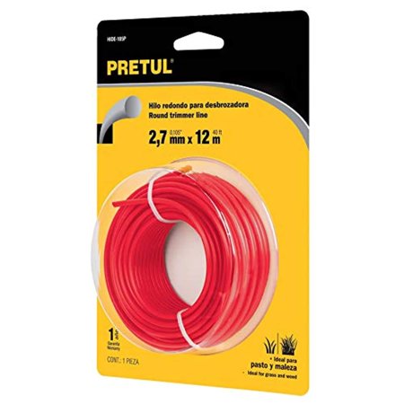 Nylon desbrozadora 2.7mm 12mts HIDE-105P Pretul