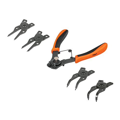 Alicate pinza para anillos de retencion 6'' 4 cabezas  PIAN-4 Truper