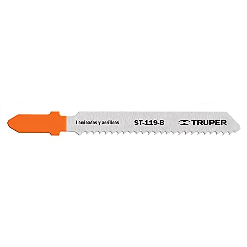 Sierra caladora zanco T corte limpio recto madera ST-119-B Truper