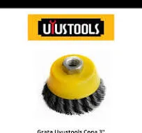 Grata copa pelo trenzado 3'' Uyustools