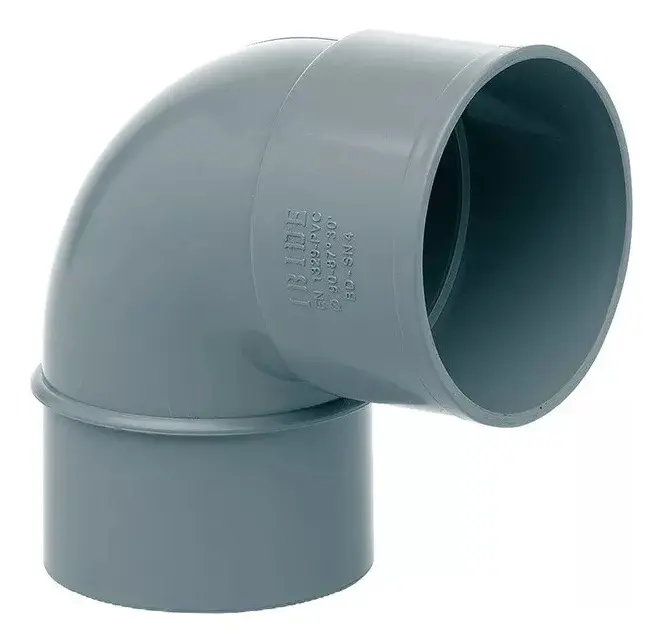 Codo pvc sanitario 90° 110mm