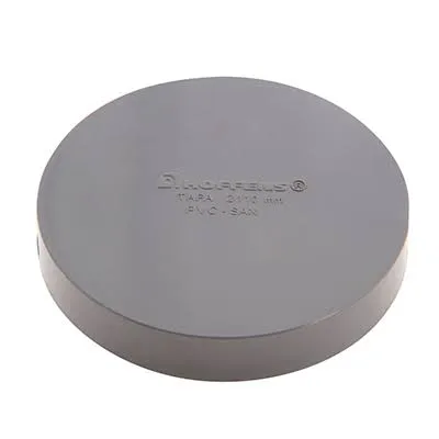 Tapa pvc sanitario 50mm