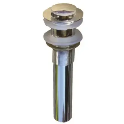Desagüe lavamanos click 1 1/4'' con rebalse con cola Taumm