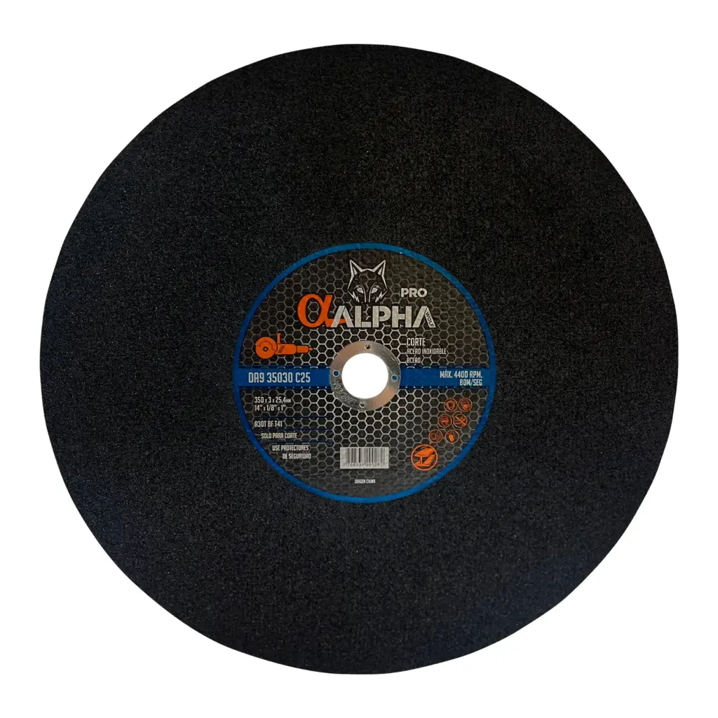 Disco de corte 7 x 1.8 extra fino ac/ac inox Alpha pro