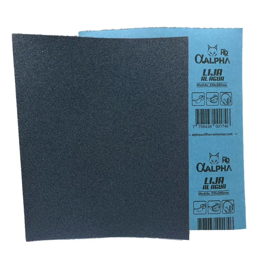 Lija para agua grano 100 Alpha pro